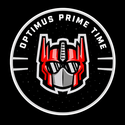 Optimus Prime Time current Yahoo logo